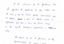 Carta de agradecimiento